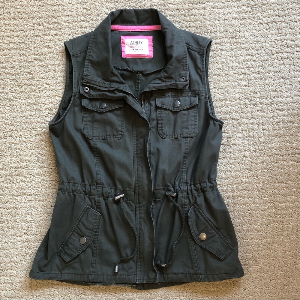 Women’s 100% Cotton Utility Vest - Picture 1 of 8